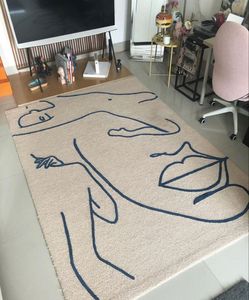 Modern Comfortable Wool Machine Tufted Cut Pile Reversible High Quality Office Desk <b>Rug</b> - Product Image 1