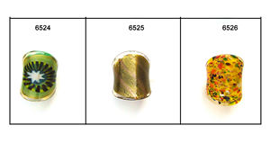 Attractive Big Size Gold Foil <b>Crystal</b> Glass Ring <b>Beads</b> Mix Color High Quality Jewelry Making Unique Style <b>Bracelet</b> Making - Product Image 3