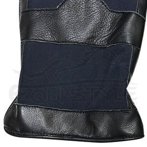 Guantes de Invierno con Pantalla Táctil, Mezcla de Piel de Oveja y Lona de Alta Calidad, Fabricante de Guantes Personalizados, Guantes de Moda para Clima Frío - Product Image 5