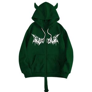 Personnalisé Noir 100% Coton Vintage Lavage à l'Acide Écologique Poids Lourd Surdimensionné Hiver French Terry À Capuche 3D Sérigraphie À Capuche - Product Image 1