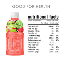 Groothandel Gemaakt In Vietnam Cocktail Vruchtensap Drink 320Ml Nata De Coco Met Kokosnoot Gelei Private Label Oem/Odm Gratis Monster