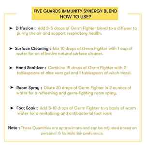 Five Guards Mezcla Sinérgica de Inmunidad 100% Pura - Product Image 5