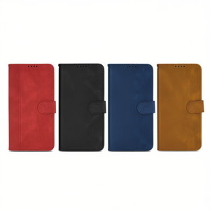 Funda de Teléfono Tipo Cartera de Cuero Sintético DAM Diamond con Tarjetero para 14 Max - Product Image 1