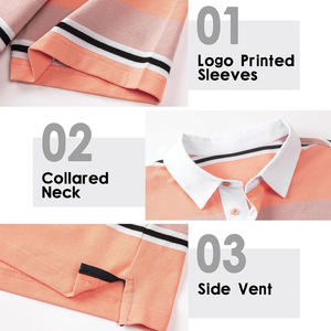 Rib Stand Collar 100% Cotton Bique Tie Dye <b>Mens</b> Polo T <b>Shirts</b> - Product Image 3