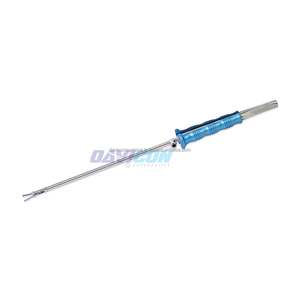 คีม DeBakey แบบตรง ปลาย 1 มม. ก้าน 5 มม. ความยาวใช้งาน 6.75 นิ้ว (17 ซม.) ด้ามจับแบบบีบ ทำจากสแตนเลส 11.75 นิ้ว (30 ซม.) - Product Image 3