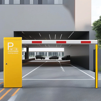 Sistema de puerta de barrera de estacionamiento de coche de apertura rápida de alta calidad pluma de velocidad ajustable hecha de acero y aluminio