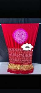 High Quality Rasmandal Style Bandhej Saree Elegant Party Wear Gajji Silk Bandhej Saree At <b>Unbeatable</b> Price By Manufacturer - Product Image 4