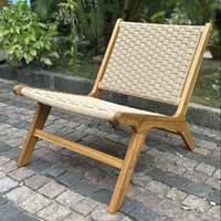Chaise longue d'extérieur moderne pliable en bois d'acacia avec couleur personnalisée pour jardin et usage hospitalier