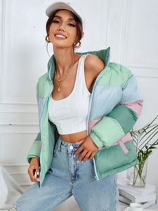 Chaqueta acolchada multicolor para mujer al por mayor, superventas, precio de fábrica, abrigo de invierno para adultos, chaqueta acolchada para mujer a la venta - Product Image 5