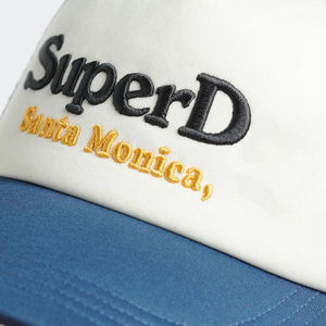 Casquette de sport promotionnelle chapeau de camionneur en mousse haute qualité 5 panneaux broderie 3D deux tons maille casquette arrière chapeau de camionneur pour homme femmes - Product Image 3