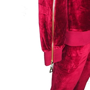 Cheap <b>Long</b> <b>Sleeve</b> <b>Top</b> & Bottom <b>Mens</b> Velour Tracksuit Sets | 2025 Street Wear New Fashion Winter Tracksuit for <b>Men</b> - Product Image 3