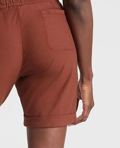 กางเกงขาสั้นผ้าฝ้าย100% ขาสั้นสำหรับสตรีทสวมใส่สบายระบายอากาศได้ดีโลโก้แบบกำหนดเองได้สำหรับ2025 - Product Image 4