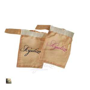 Guantes de baño de fibra de cáñamo orgánico, depurador corporal ecológico, mitones exfoliantes a base de plantas para tratamiento de pulido de piel de Spa - Product Image 1