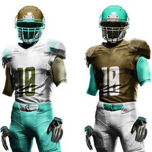 Uniforme de fútbol americano de nuevo diseño OEM personalizado al por mayor 2024, secado rápido, transpirable, cómodo con logotipo y tamaño personalizados - Product Image 4