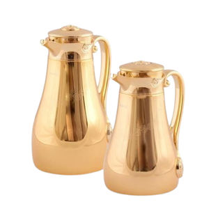 Best Quality Stainless Steel and Brass Metal Jug with Handle for Hotels and Restaurants Hot Sale <b>Water</b> Jug - Product Image 5