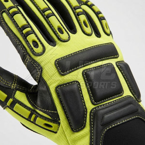 Gants de travail automobiles personnalisés de qualité supérieure, gants mécaniques avec paume antidérapante pour la réparation automobile, le service en garage et l'utilisation en atelier - Product Image 4