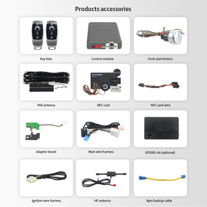 Easyguard <span class=keywords><strong>Plug</strong></span> & <span class=keywords><strong>Play</strong></span> PKE Từ Xa Khởi Động Đánh Lửa Bắt Đầu Với Ứng Dụng Điều Khiển Phù Hợp Cho Benz 16-22 V Lớp W447/16-22 VIto/16-22 Mét - Product Image 2