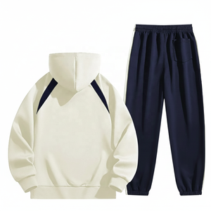 Conjunto Deportivo de Dos Piezas con Capucha para Invierno de ARTIST INDUSTRY, con Logotipo Personalizado, Traje Deportivo Premium para Hombre, 100% Algodón Grueso - Product Image 3