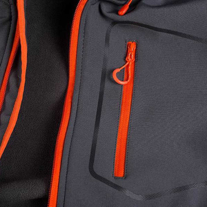 Veste softshell pour homme active et chaude, construction respirante, adaptée à la tenue quotidienne en plein air, veste softshell pour homme - Product Image 5