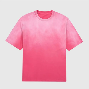 T-shirts surdimensionnés à prix avantageux, lavage à l'acide avec effet délavé au soleil, taille homme, vêtements confortables, t-shirt surdimensionné pour hommes - Product Image 3