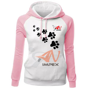 Sudadera con Capucha de Invierno para Mujer, de Alta Calidad, con Logotipo Impreso Personalizado, Doble Costura, Tejido Personalizado y Ajuste Flexible - Product Image 1