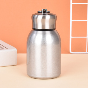 Portable Mini Vacuum Thermos <b>Cup</b> 304 Stainless Steel with Handle Customizable Gift for <b>Travel</b> & Kids - Product Image 6
