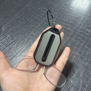 Mizilook Wholesale <strong>Reading</strong> <strong>Glasses</strong> Hight Quality Men's <strong>Portable</strong> Foldable Pince-Nose Keychain - Product Image 5