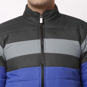 Chaqueta acolchada frontal con logotipo y color personalizado, chaqueta de invierno de nailon/poliéster ecológica de nuevo diseño para hombre - Product Image 5