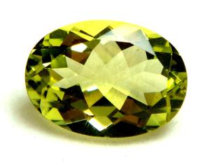 Forme de coupe brillante ovale à facettes certifiée Quartz citron jaune naturel en vrac pierre de naissance précieuse de guérison vente en vrac de pierres précieuses - Product Image 2