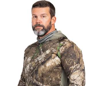 <b>Green</b> Camo Fleece <b>Hoodie</b> for <b>Men</b> - High Performance Material with Adjustable Hood Full-Zip Front and Spacious Pockets for - Product Image 2