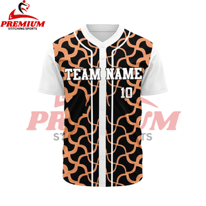 Offre Spéciale personnalisé vierge 100% polyester chemise de baseball raglan bouton vers le bas maillot de baseball personnalisé - Product Image 5