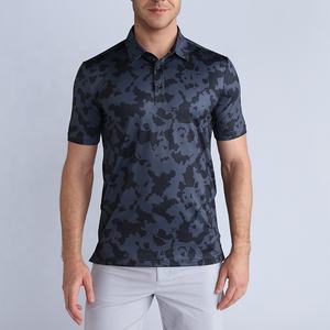 Polos de algodón orgánico para hombre, camisetas de manga corta con logotipo personalizado que absorbe la humedad, polos informales de verano de alta calidad para hombre, moda - Product Image 6