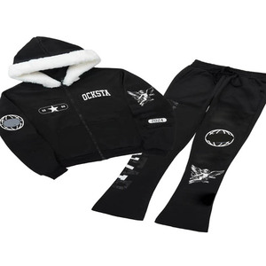 Ensemble de jogging pour femmes, survêtement doux et confortable, tenue athlétique respirante pour la salle de sport, l'entraînement, la course à pied, vêtements décontractés - Product Image 3