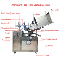 Machine de remplissage automatique à moteur électrique de haute précision pour tubes en aluminium de pommade, dentifrice, shampoing, gel, cosmétiques