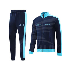 Nouvel arrivage en gros de survêtements de gym pour hommes pantalon élastique ensemble deux pièces pour adultes ensembles de jogging d'hiver à vendre - Product Image 1