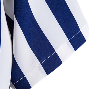 Pantalones cortos de playa de verano ajustados informales para hombre, camisa de vacaciones con estampado Hawaiano transpirable antiarrugas para vacaciones en la playa - Product Image 4