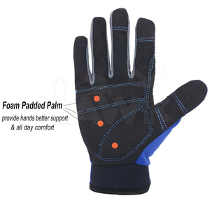ถุงมือนิรภัยสำหรับงานหนักแบบกำหนดเองสำหรับงานอุตสาหกรรม | ทนต่อแรงกระแทกป้องกันการตัดป้องกันการลื่น - Product Image 5
