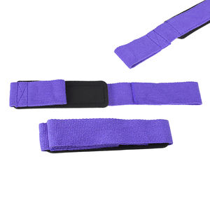 Custom 100% Cotton Woven <b>Lifting</b> <b>Straps</b> Padded Grade Weightlifting Wrist <b>Strap</b> - Product Image 4
