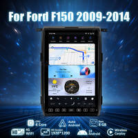 AuCar Auto Stereo 14.4 pouces Android 13 8-128G lecteur DVD de voiture GPS Auto Electronics pour Ford F150 2009-2014 Tesla écran autoradio