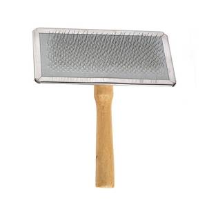 Peigne pour animaux de compagnie à manche en bois pour l'épilation des chats et des chiens \ Peigne aux puces avec aiguilles en acier inoxydable à vendre - Product Image 1