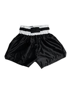 Pantalones Cortos de Muay Thai para Hombre, Estilo Hip Hop, 100% Poliéster Satinado, Transpirables, Corte Holgado, Ropa Deportiva - Product Image 5