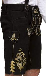 Lederhosen bávaro de alta calidad para hombres Lederhosen bávaro personalizado Cuero alemán auténtico - Product Image 3