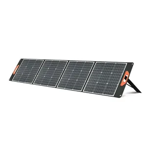 Made Mono 237Mm 200W Half Cell Solar Panel Cheap Price Photovoltaic Bag Folding Solar Panel In China