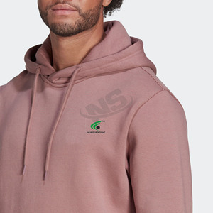 Dernier modèle Basics hommes Hoodies coton mélangé pull surdimensionné respirant Logo personnalisé haute qualité décontracté hiver à capuche - Product Image 4