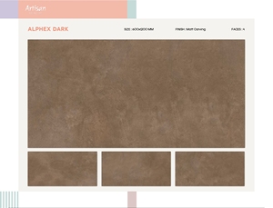 Chất lượng tốt nhất alphex Dark sứ ngói 600x1200 mét được sử dụng cho cả hai sàn và tường ứng dụng trong không gian khác nhau - Product Image 4