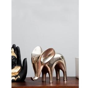 Haute qualité bohème en aluminium Sculpture métal maison accessoires pour comptoir décoration de la maison pour Halloween nouvel an chinois - Product Image 5