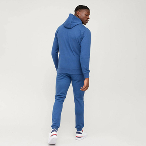 Top vente meilleure qualité 100% coton hommes survêtement décontracté dernière conception lavage à l'acide vêtements de sport à capuche Jogging deux pièces ensemble - Product Image 2