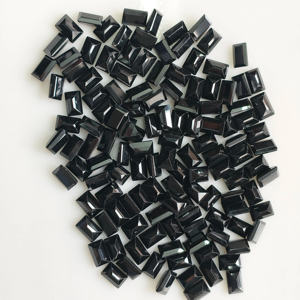 Espinela Negra Natural, Corte Baguette de 6x4 mm, Piedra Preciosa Suelta de la Mejor Calidad, Gemas de Montaña Roja Certificadas para Joyería - Product Image 3