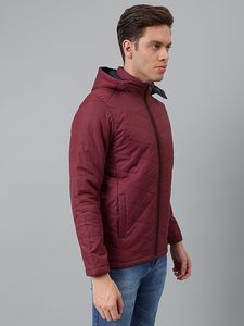 Low MOQ <b>cheap</b> quality customized <b>puffer</b> <b>jackets</b> collar zipper hooded <b>puffer</b> <b>jackets</b> for men's - Product Image 5