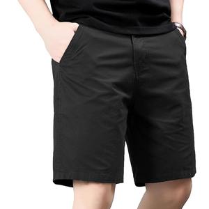 Vente en gros Pantalon cargo pour homme avec poche latérale Course à pied Respirant Gym Zipper Fly Men Chino Joggers Short baggy Short pour homme - Product Image 1